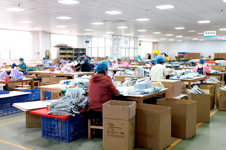 生産工場の様子